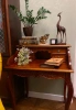 Стол бюро малый с резными элементами  